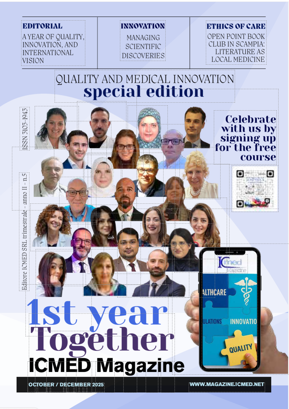 ICMED Magazine #5 - Ottobre / Dicembre 2025
