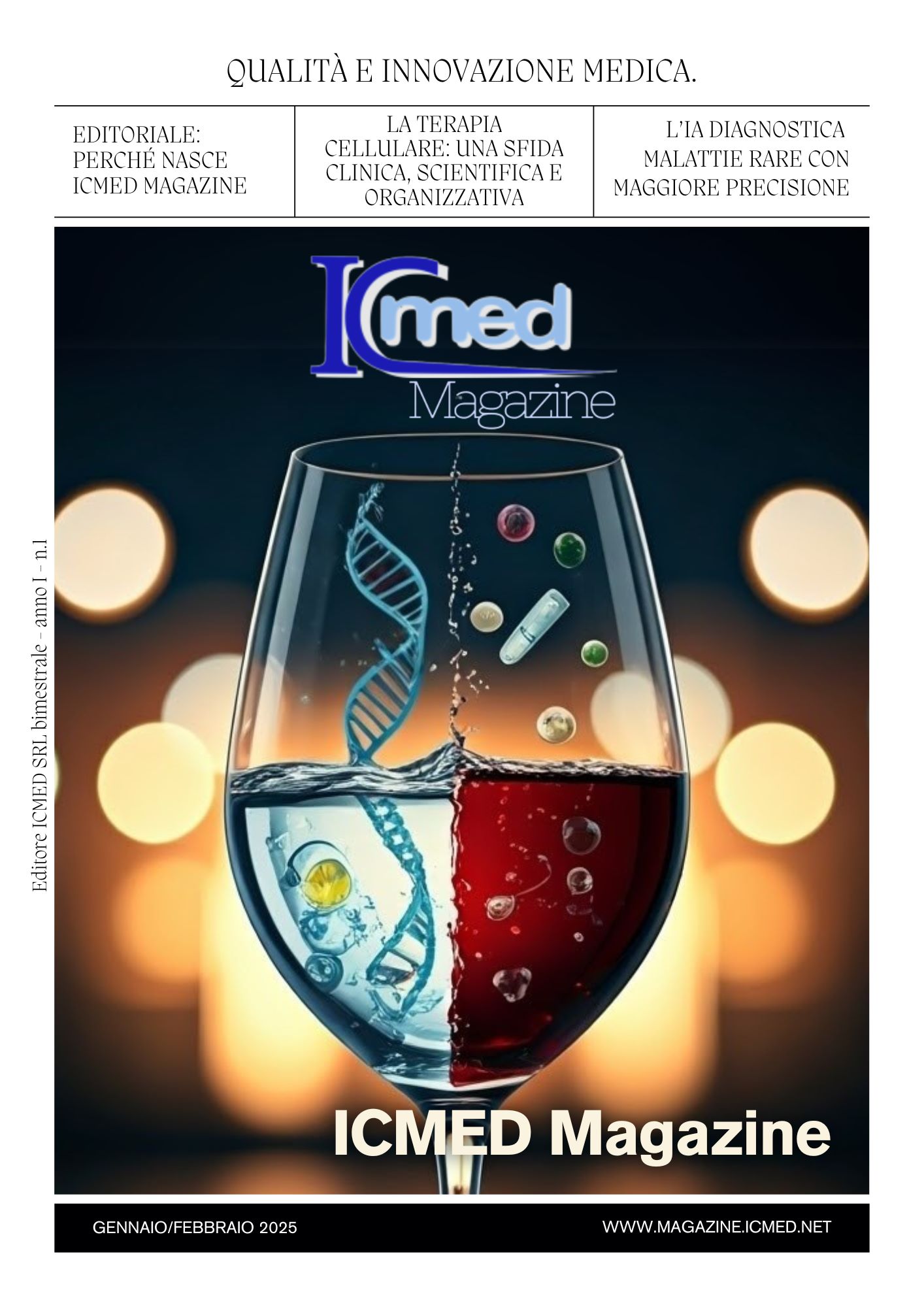 ICMED Magazine #1 - Gennaio / Febbraio 2025