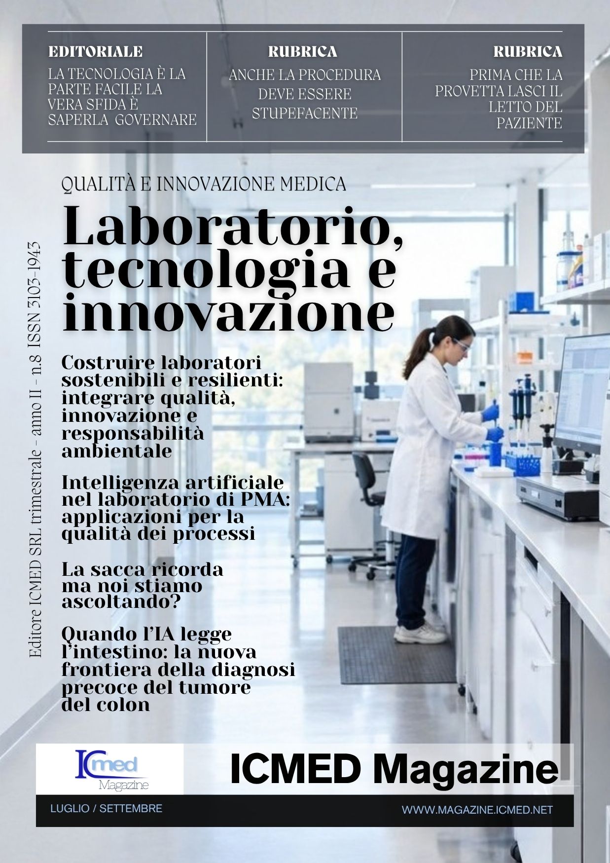 ICMED Magazine #8 - Luglio / Settembre 2026